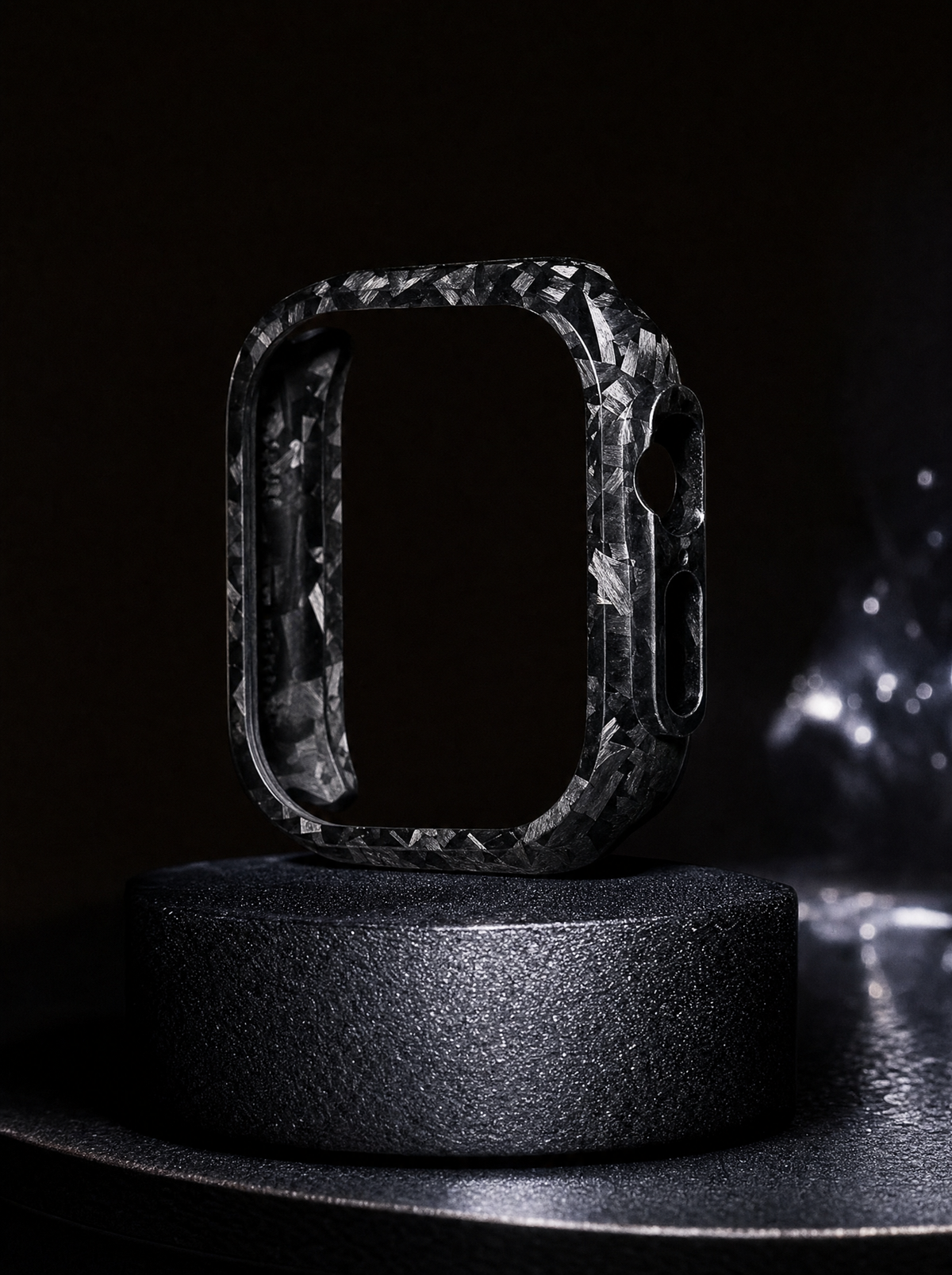 Coque Apple Watch en fibre de carbone Fibernium, boîtier de la montre protégé