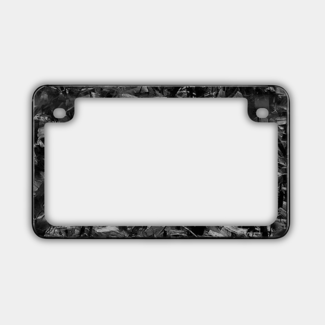 Support de plaque d'immatriculation Carbone FORGE (moto)