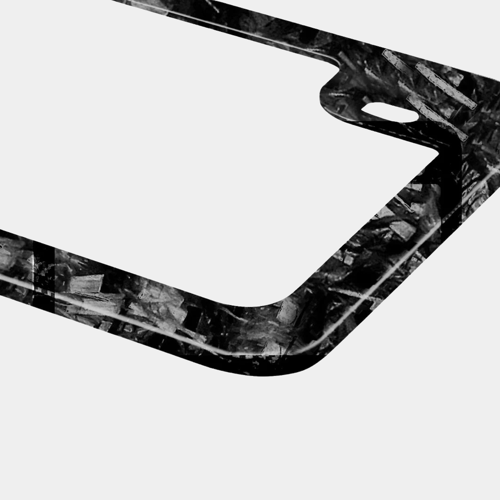 Support de plaque d'immatriculation Carbone FORGE (moto)