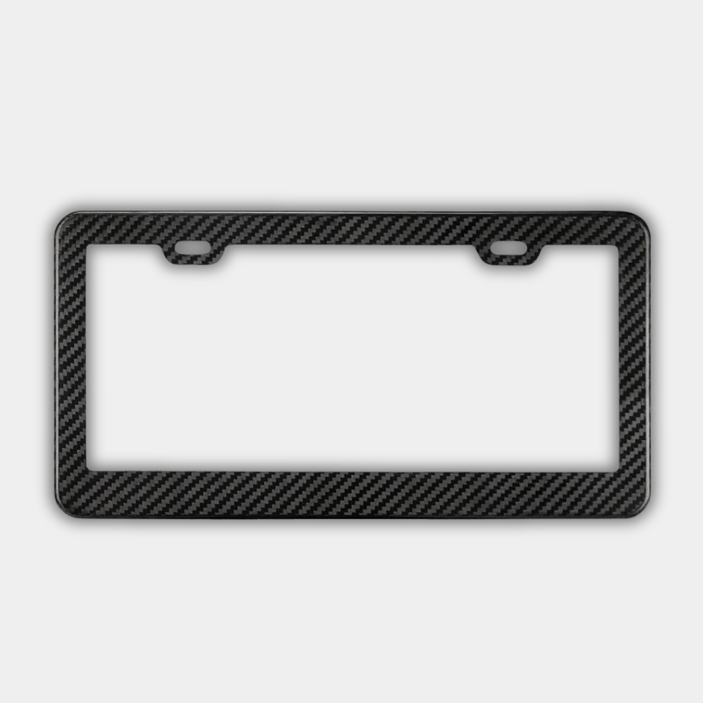 Support de plaque d'immatriculation Carbone FIBRE (Voiture)