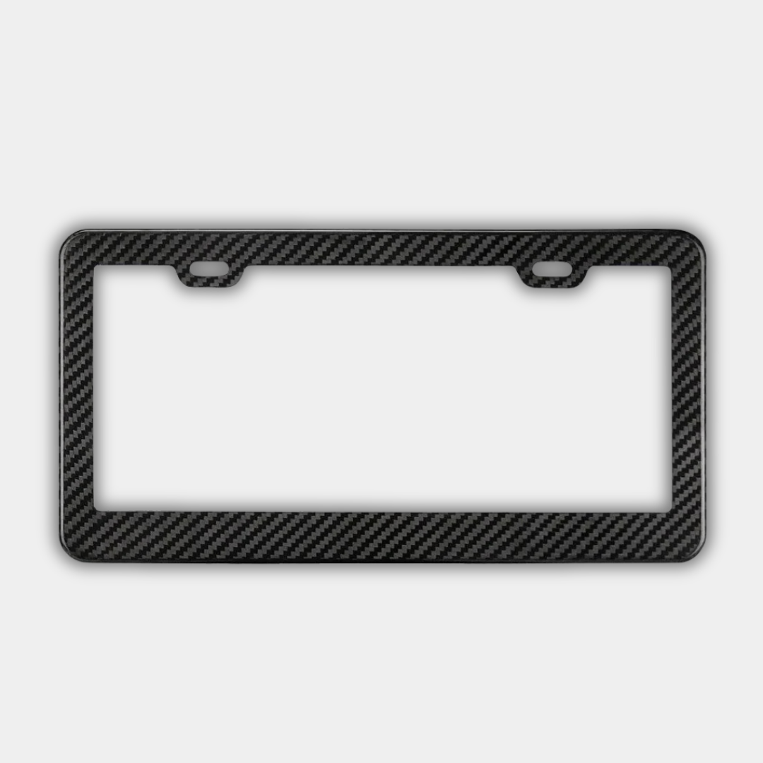 Support de plaque d'immatriculation Carbone FIBRE (Voiture)