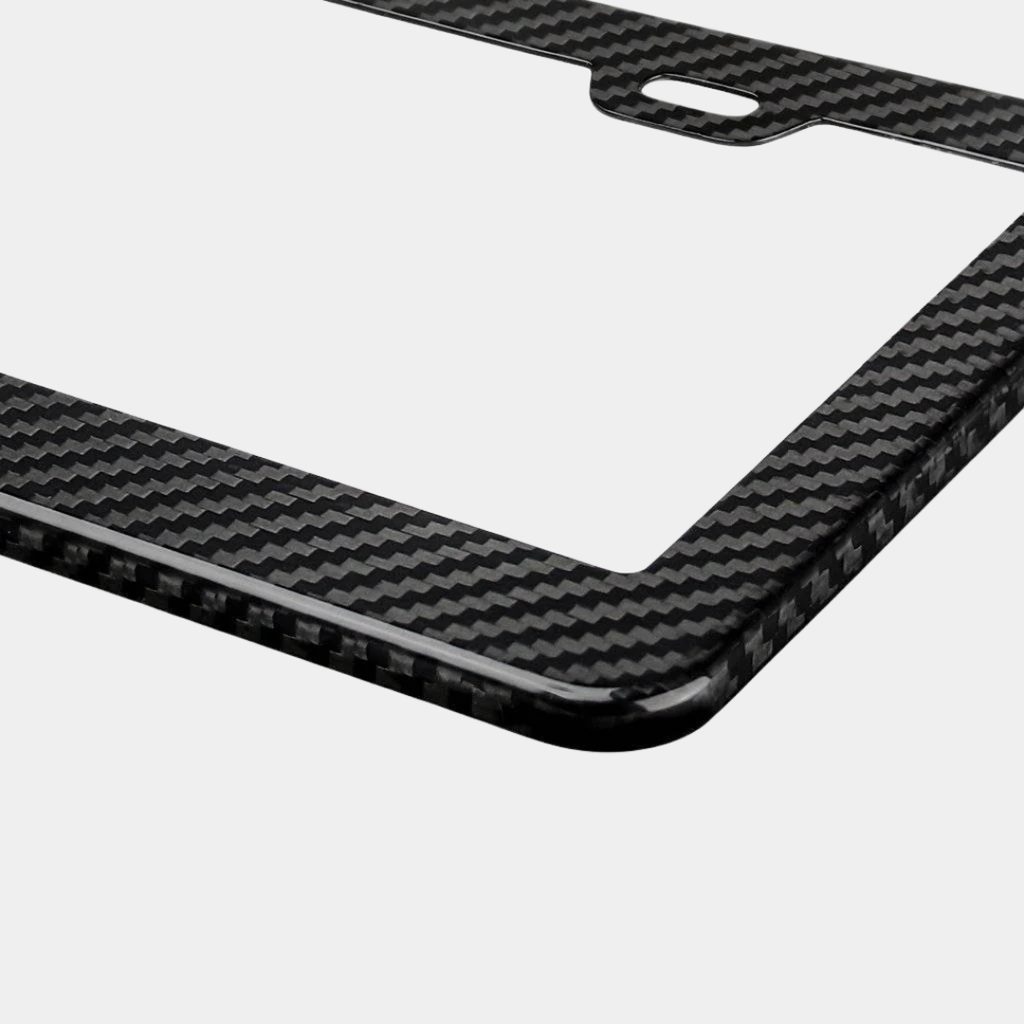 Support de plaque d'immatriculation Carbone FIBRE (Voiture)