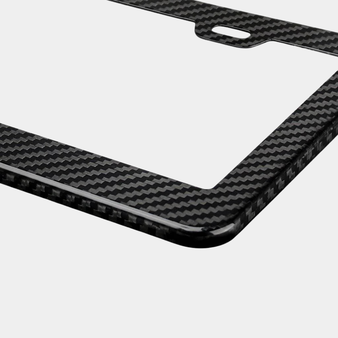Support de plaque d'immatriculation Carbone FIBRE (Voiture)