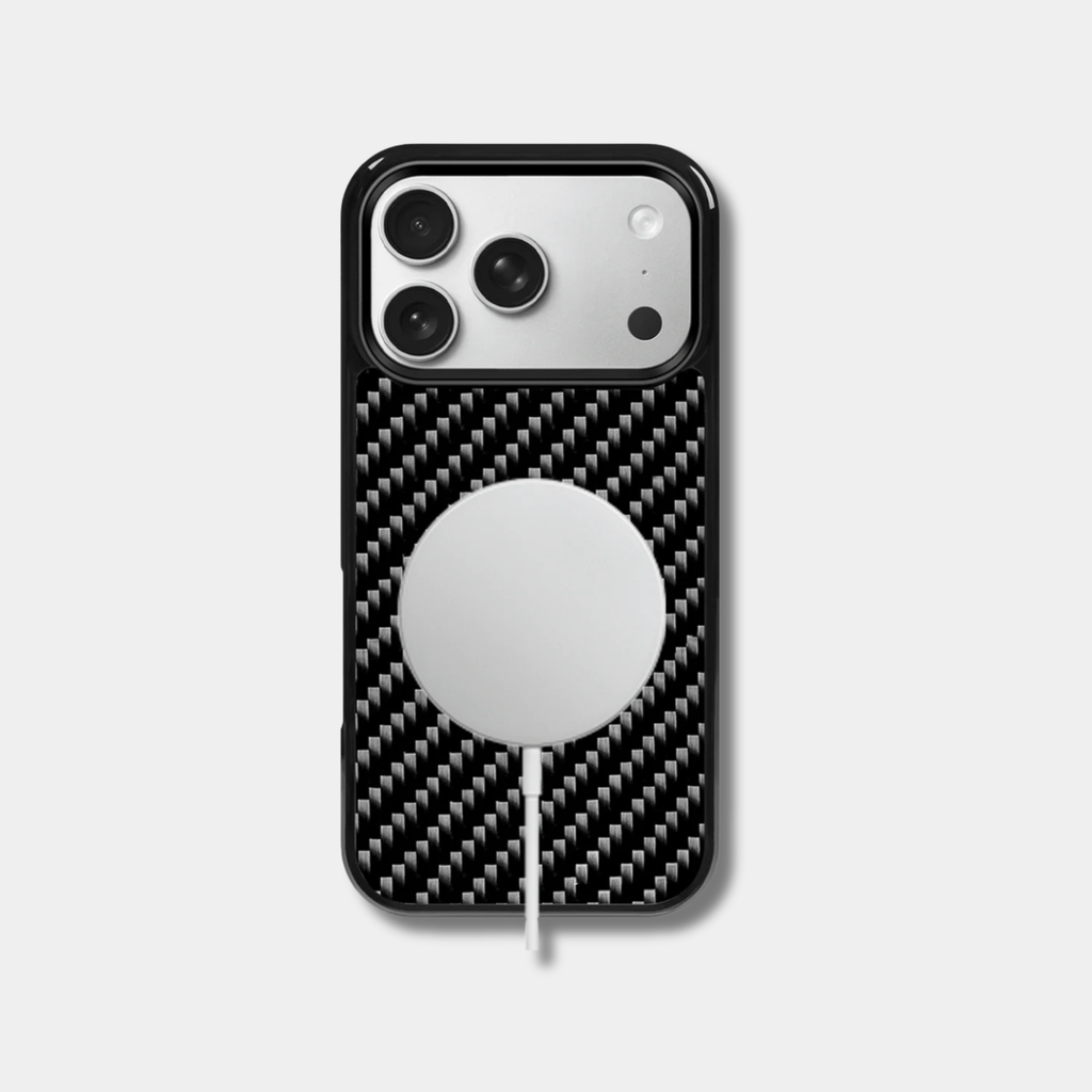Coque en fibre de carbone Fibernium pour iPhone Apple, finition élégante et résistante, adaptée à la protection du smartphone.