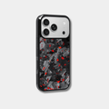 Coque en fibre de carbone Fibernium pour iPhone, couleur FORGE, design coloré et résistante aux chocs, ajustée pour modèle Apple.
