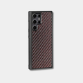 Coque en fibre de carbone colorée pour Samsung, protège et embellit le téléphone, fabriquée par Fibernium.