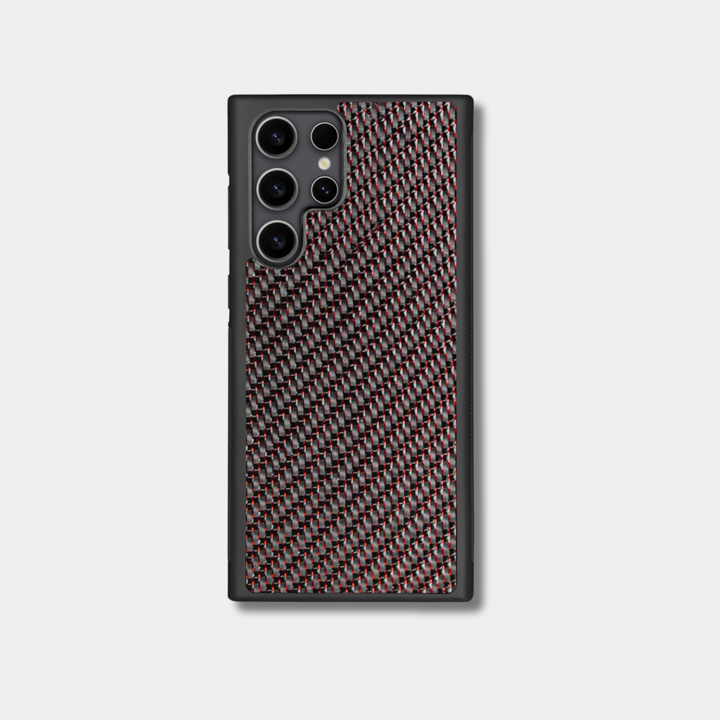 Coque Samsung Fibernium en fibre de carbone colorée, protectrice et design, adaptée au modèle Samsung.