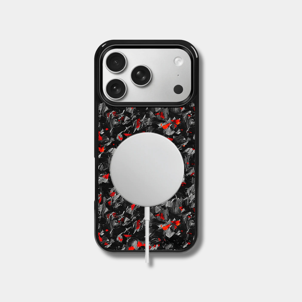 Coque Apple iPhone Carbone BRUTE colorée de Fibernium, protection robuste avec design élégant et moderne.
